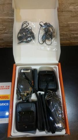 Rádio comunicador balfeng 777s profissional kit com 2 rádios na caixa (aceito cartão) - Foto 4