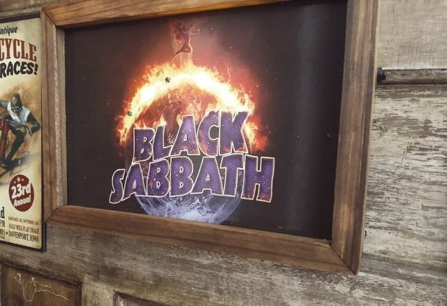 Quadro LED Black Sabbath