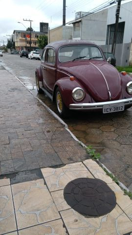 Fusca versão limitada, famoso monocromatico, interior caramelo - Foto 4