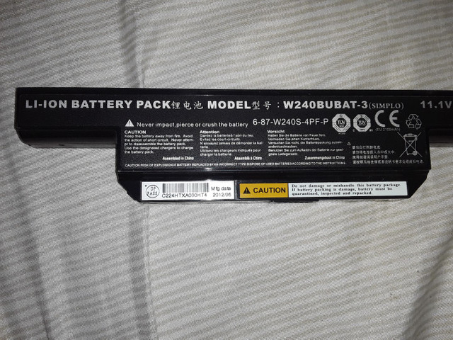 Bateria notebook positivo
