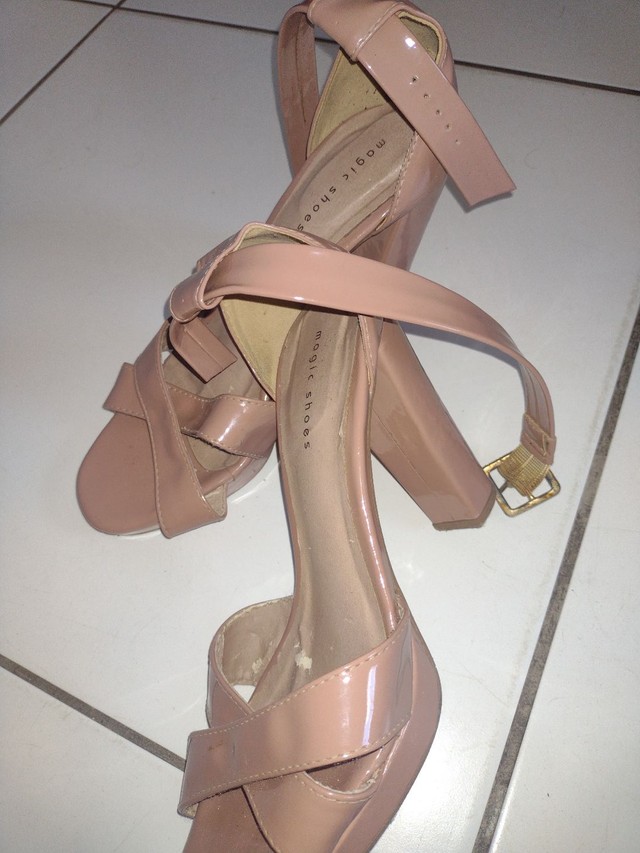 Sapato alto rosa - Foto 3