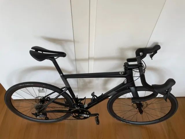 Bicicleta Speed Cannondale Supersix Evo Carbon Shimano Ultegra Disc 22v Tam 54 Ano 2020 - Foto 2