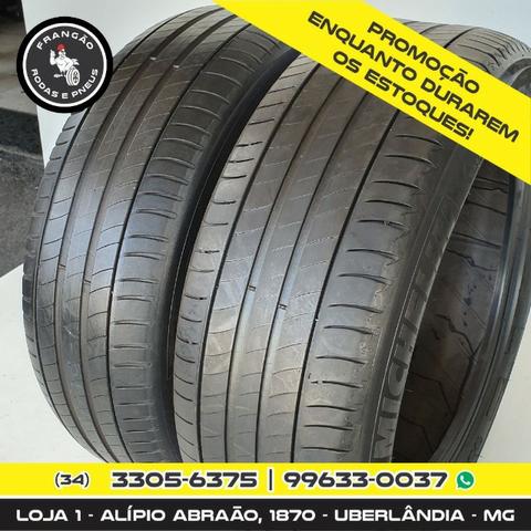 Vendo 2 Pneus 225/55 R18 Seminovos Michelin - Foto 2