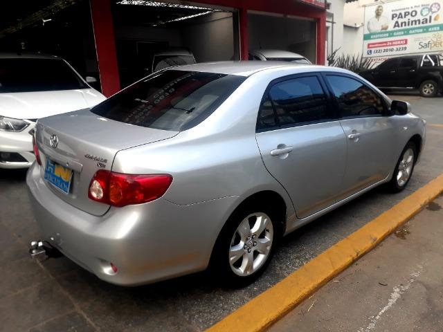 Toyota corolla xei automático motor 1.8 16v vvt-i flex 4p prata ano 2009 ipva2019pgvist - Foto 4