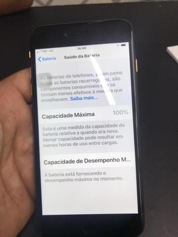 I phone 6 plus 64g preto e dourado edição limitada - Foto 6