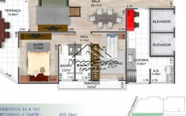 Lançamento Apartamento de frente para o mar no Jardim Real em Praia Grande - Foto 2
