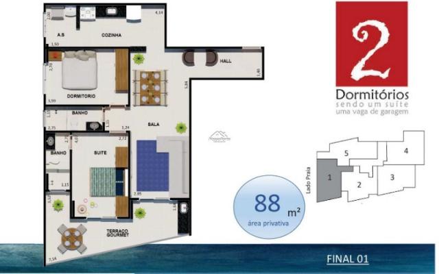 Lançamento Apartamento na Guilhermina em Praia Grande - Foto 6