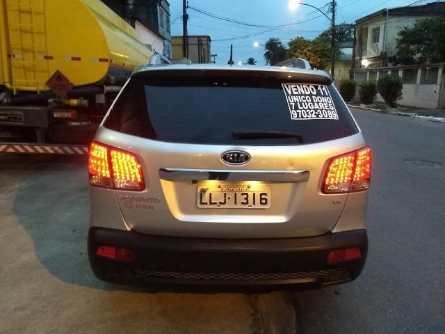 Sorento EX 3.5 V6 4WD- Top 7L - Teto panorâmico - Único DONO - Consigo financiamento- 2011 - Foto 5