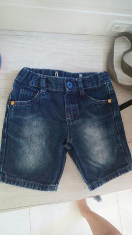 Bermuda Jeans Infantil