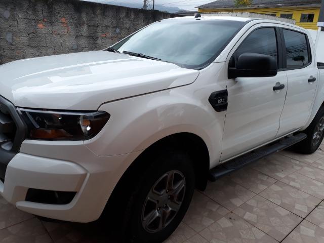 Ford ranger xls 2.2 4x4 cd diesel mecânica ano 2017 modelo 2018 branca - Foto 4