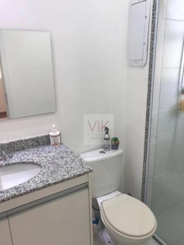 Apartamento com 2 dormitórios para alugar, 86 m² por r$ 2.400/mês - jardim ypê - paulínia/ - Foto 15