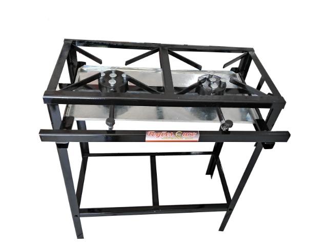 Fogão Industrial 2 Bocas Euro 33x40cm Novo - Foto 2