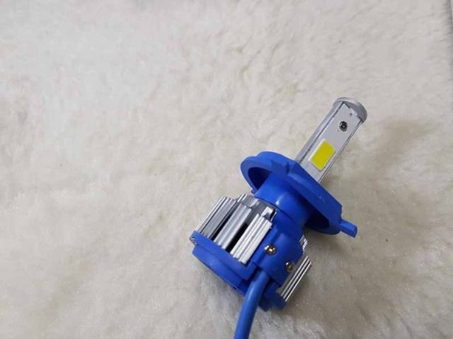 Lampada LED Farol H4 4100LM de potencia 36W com Cooler (Uma Unidade/Moto) - Foto 5