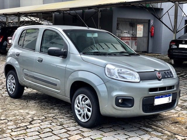Fiat Uno Attractive 1.0 Evo Fire Flex 4p Revisado na Concessionaria e Pneus Novos