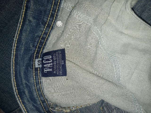 Lote de 2 lindas calças jeans, uma o tamanho é 50 e a outra 48 - Foto 3