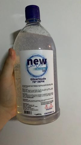 Alcool gel 70% Glicerinado