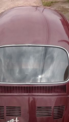 Fusca versão limitada, famoso monocromatico, interior caramelo - Foto 6
