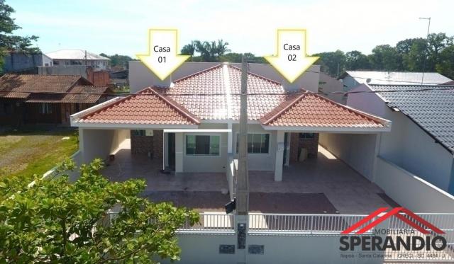 Casa nova c/3 dormitórios, R$269.000,00 próx. à Panif. Don Rodolpho