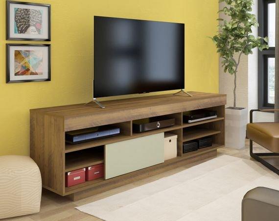 Rack para TV até 50" Polegadas com rodinhas (montagem grátis) - Foto 6