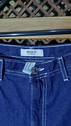 calça pantacourt forever 21