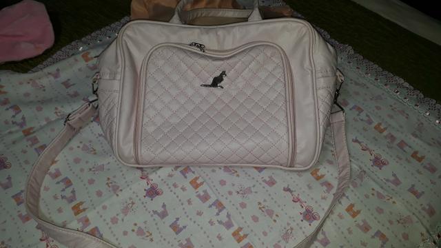 Bolsa Maternidade Rosa bebê Tam. grande - Foto 3