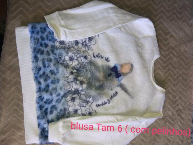 Roupas menina tamanho 6/8 - Foto 3