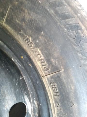 Vendo estepe de Sandero aro 14" - Foto 4