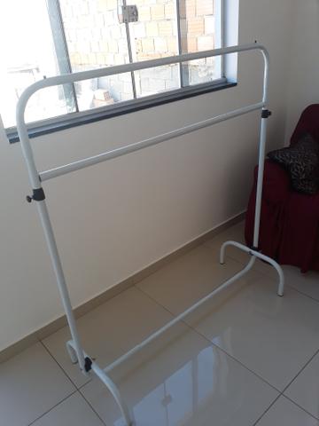 Arara para loja 1,20cm de largura branca