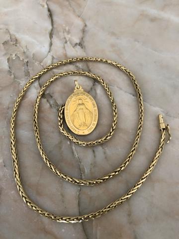 Cordao em ouro 18k