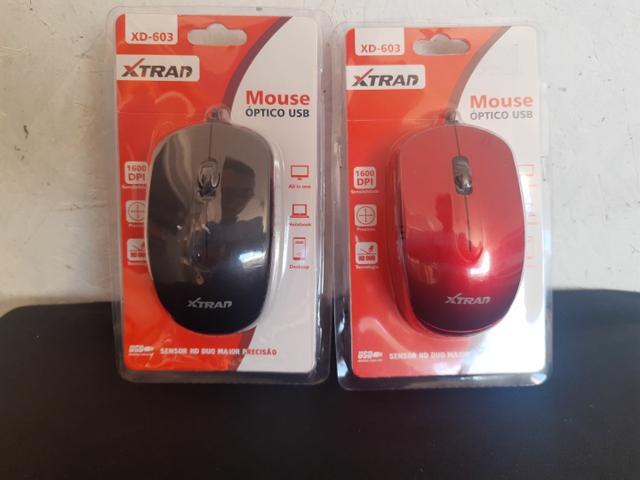 Mouse com fio USB XTRAD - Foto 2