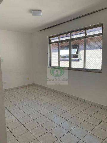 Ótimo apartamento de frente 03 dormitórios. GARAGEM FECHADA - Santos
