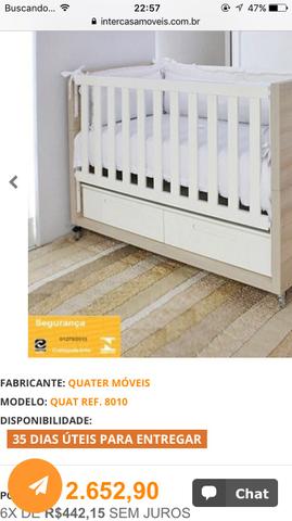 Berço/Mini Cama Intercasa