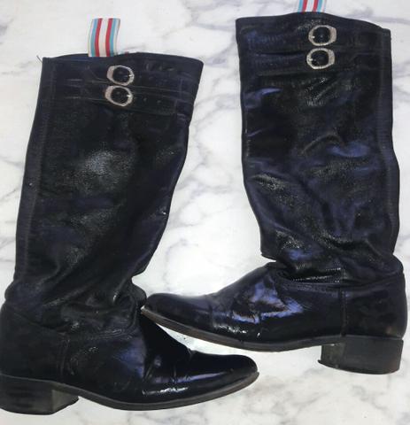 Botas Gaucho Couro Leg No 39 - Foto 4