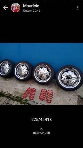 JG de roda aro completo 225/45R18 - Foto 6
