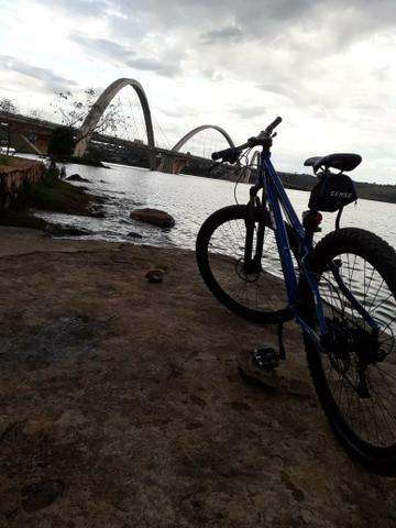 Bicicleta aro 29 nova! pra ir logo,passo cartão - Foto 3