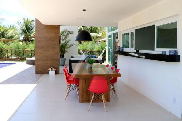 Casa de luxo mobiliada 6 quartos em Guarajuba/Camaçari-BA - Foto 7