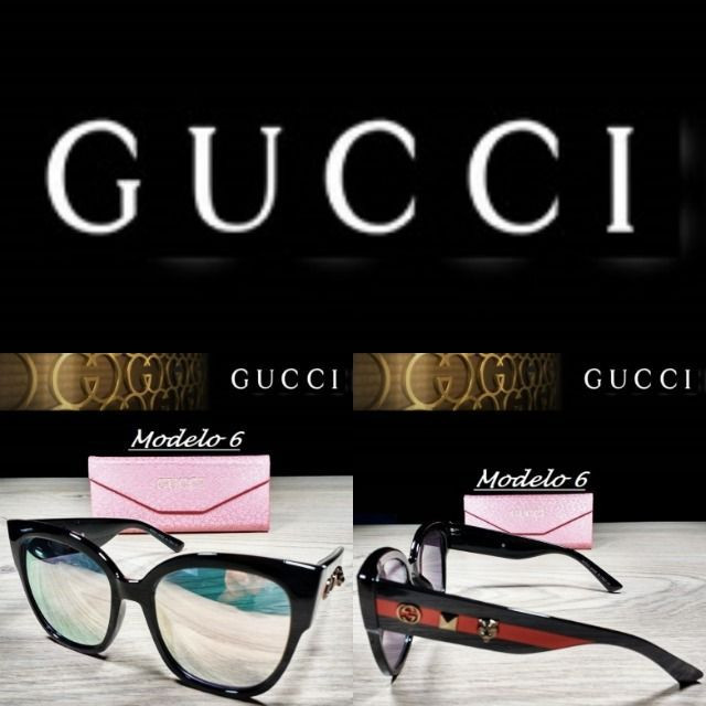 Óculos Feminino Gucci 8311 Retangular com Proteção UV - Foto 6