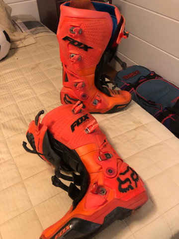 bota fox instinct branca