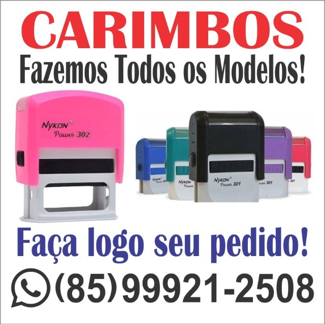 carimbo personalizado para carimbar sua embalagem