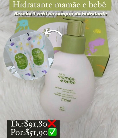 Produtos Natura Mamãe e Bebê - Beleza e saúde - São José de Ribamar  1107452572 | OLX