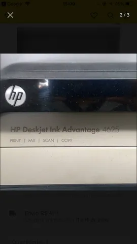 Impressora HP multifuncional impecável
