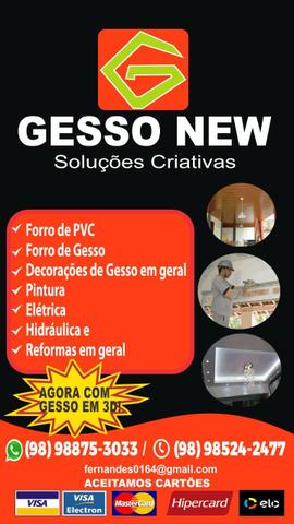 O menor preço da cidade! forro gesso , pvc e acartonado.tambem reformas em geral! - Foto 2