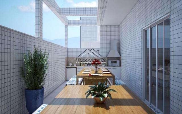Lançamento Apartamento Vista Para o Mar no Maracanã em Praia Grande - Foto 2
