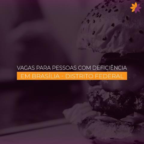 Atendente de Restaurante em Brasília (DF) - Vaga para pessoas com deficiência!