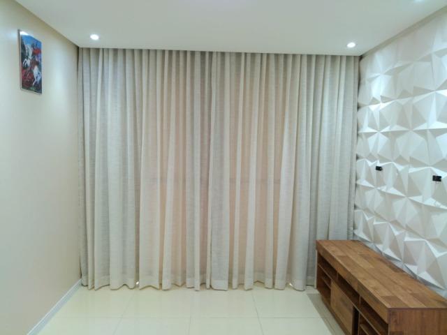 Cortina rustico com blackout