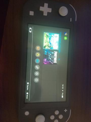 Nintendo switch lite+ zelda com as dlcs