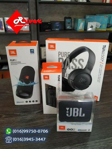 Linha JBL e Motorola
