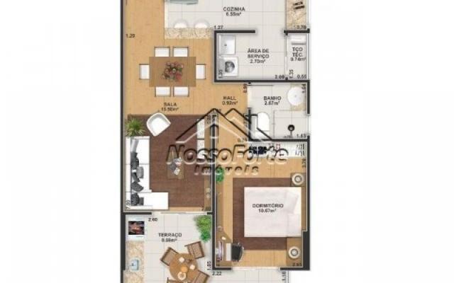Apartamento Lançamento no Caiçara em Praia Grande - Foto 6