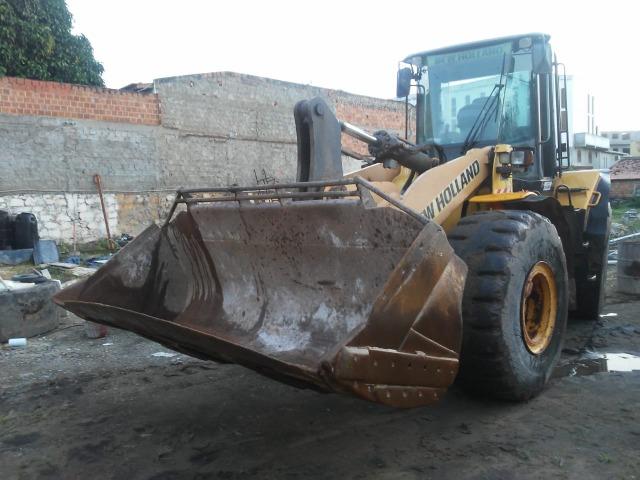 Pá carregadeira, New Holland, W190, 2013