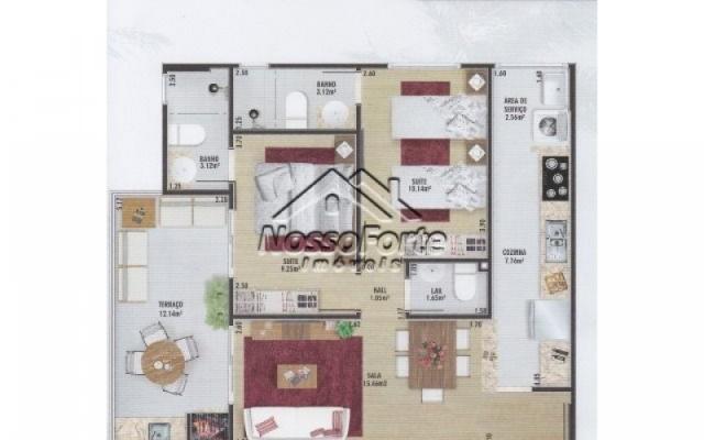 Apartamento na Flórida em Praia Grande - Foto 6